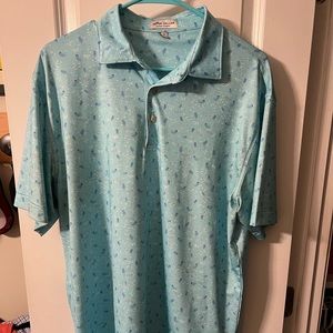 Peter Millar jellyfish performance shirt